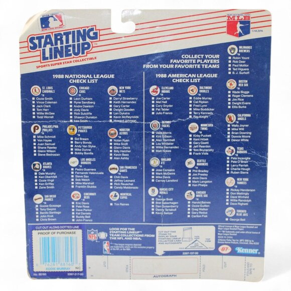 Starting Lineup Eddie Murray 1988 MLB Action Figure & Card - Picture 2 of 3